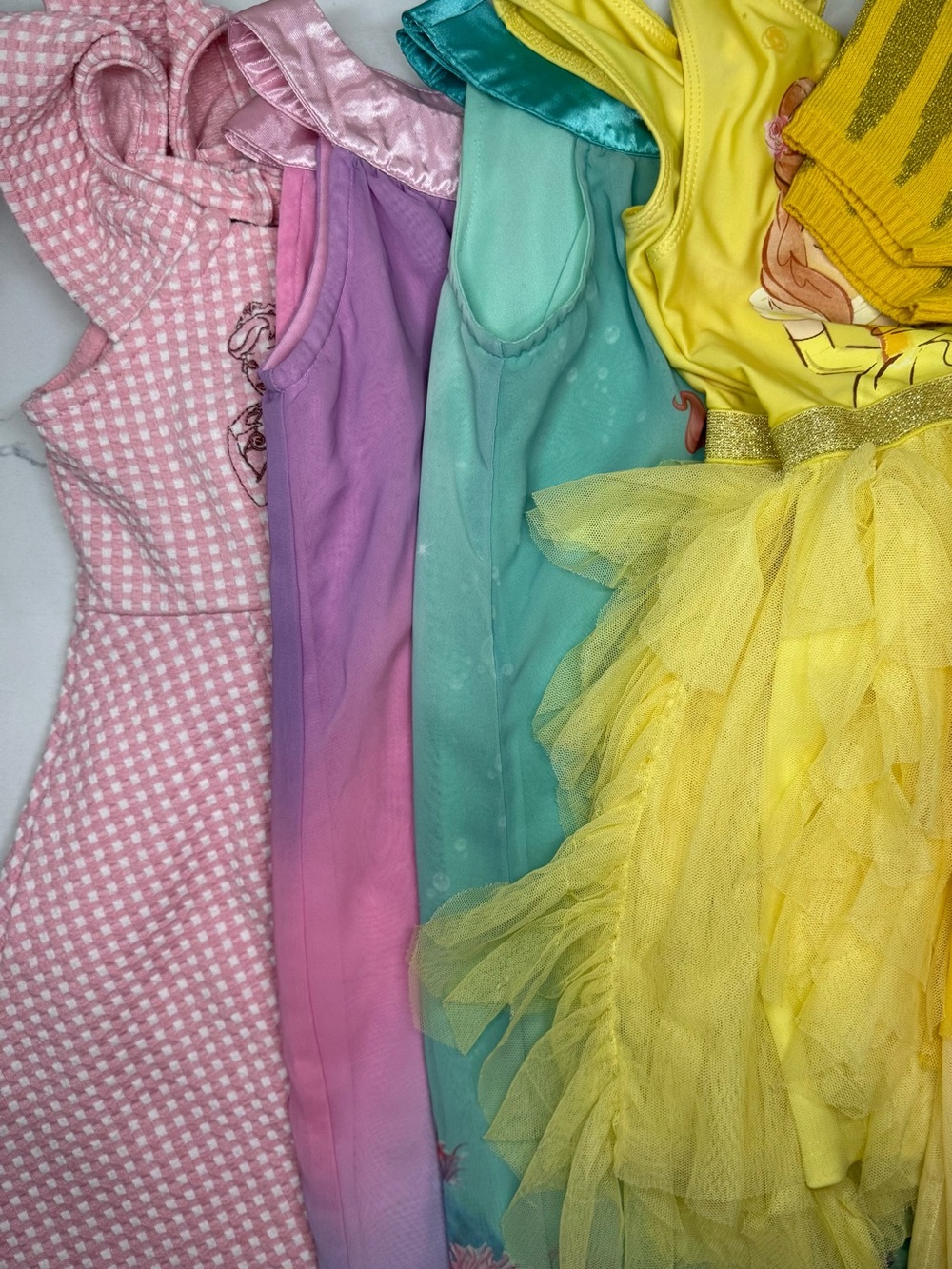 Set of 4 dresses- 4TDisney Princess Dresses